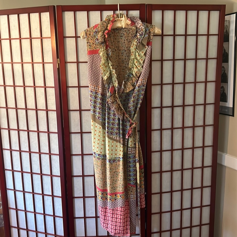 Etro Sleeveless Wrap Dress